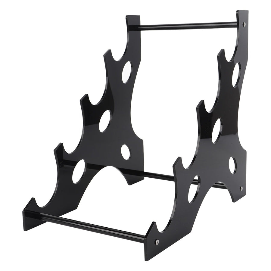 Acrylic Sword Display Stand 4 Tier Versatile Desktop Sword Display Holder for Home