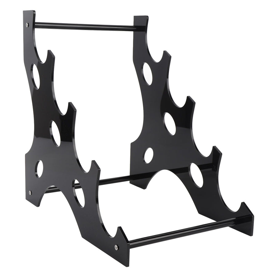 Acrylic Sword Display Stand 4 Tier Versatile Desktop Sword Display Holder for Home