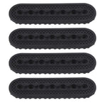 4PCS Hat Extender Extension Accessories Silicone 7 Holes Snapback Strap Baseball Cap Adjustment Buckle for Caps Repairing