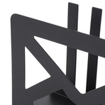 Desktop Mail Holder Iron Countertop Mail Letter Envelope Document Storage Rack Organizer for Home School Office