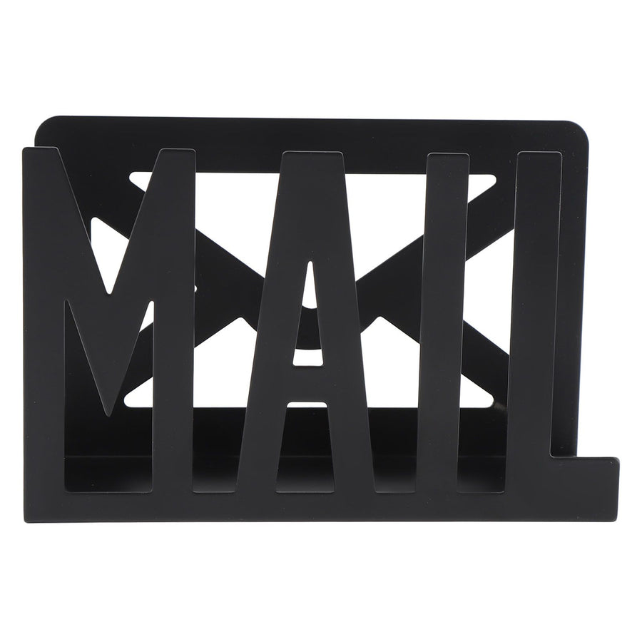 Desktop Mail Holder Iron Countertop Mail Letter Envelope Document Storage Rack Organizer for Home School Office