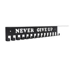 Medal Hanger Wall Mount Metal Multiple Hooks High Load Bearing Trophy Shelf for Home Entryway L
