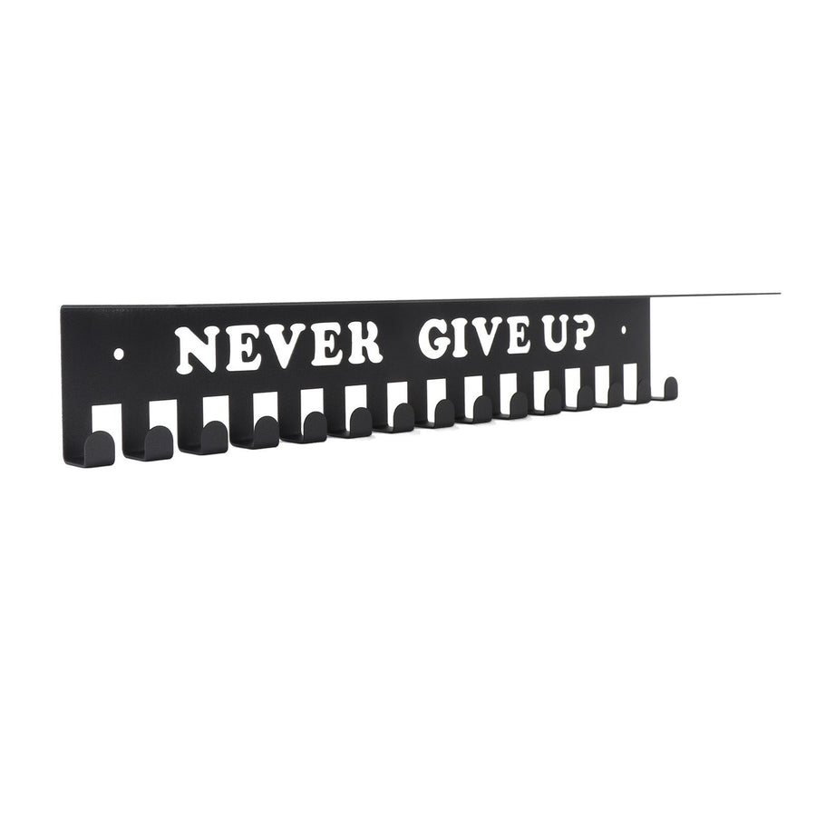 Medal Hanger Wall Mount Metal Multiple Hooks High Load Bearing Trophy Shelf for Home Entryway L