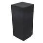 Speaker Cover Nylon Dust Proof Rain Proof Elastic Speaker Protective Cover for Indoor Outdoor Black