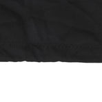 Speaker Cover Nylon Dust Proof Rain Proof Elastic Speaker Protective Cover for Indoor Outdoor Black