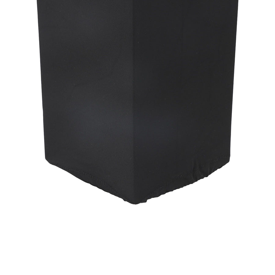 Speaker Cover Nylon Dust Proof Rain Proof Elastic Speaker Protective Cover for Indoor Outdoor Black