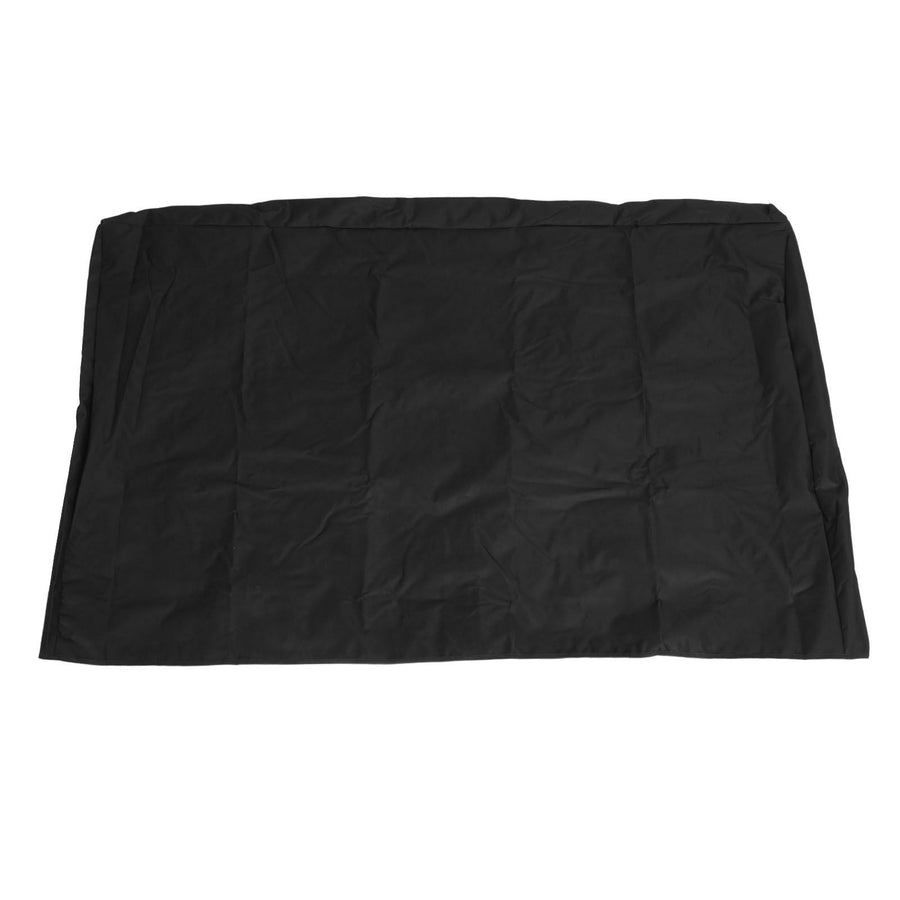 TV Cover Black 600D Oxford Cloth Dust Proof Rain Proof Sun Proof TV Protector for Outdoor 139.7-147.32cm / 55-58in