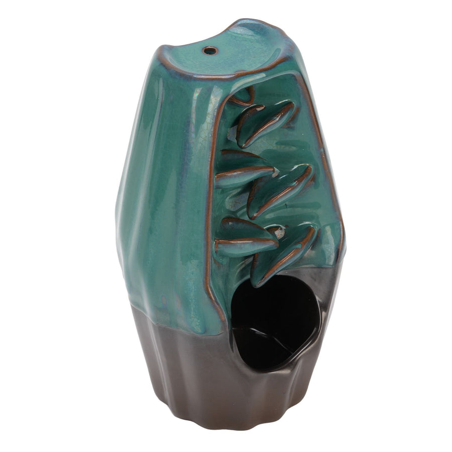 Waterfall Backflow Incense Holder Innovative Ceramic Backflow Aromatherapy Stove Ornament for Home Room Decor