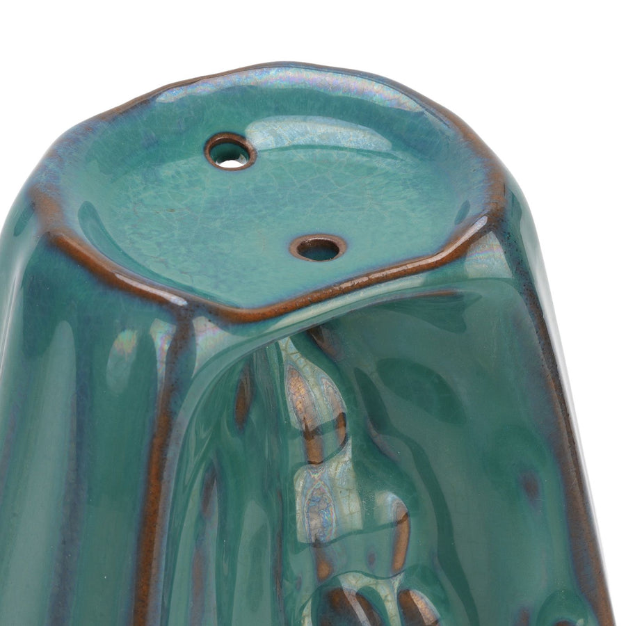 Waterfall Backflow Incense Holder Innovative Ceramic Backflow Aromatherapy Stove Ornament for Home Room Decor