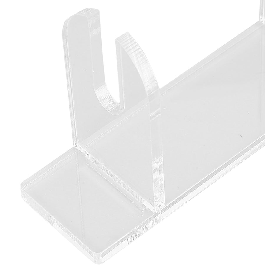 Acrylic Fan Holder Stand Lightweight Stylish Look Hand Fan Stand Foldable Handheld Fan Display Stand Organizer