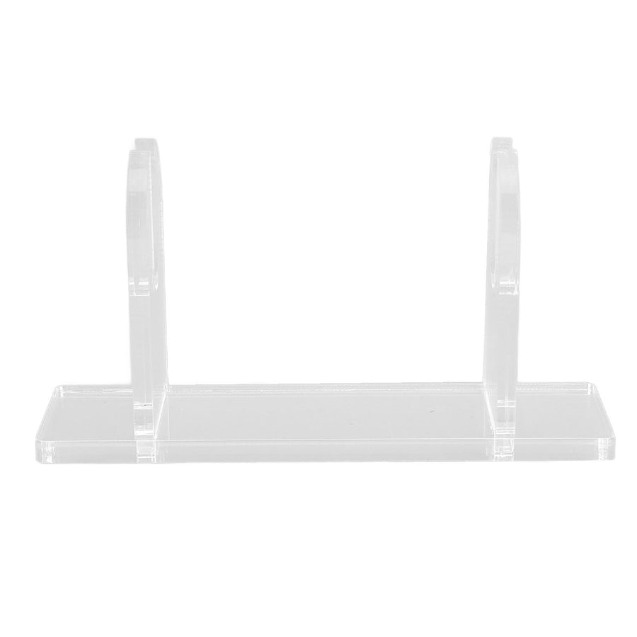 Acrylic Fan Holder Stand Lightweight Stylish Look Hand Fan Stand Foldable Handheld Fan Display Stand Organizer