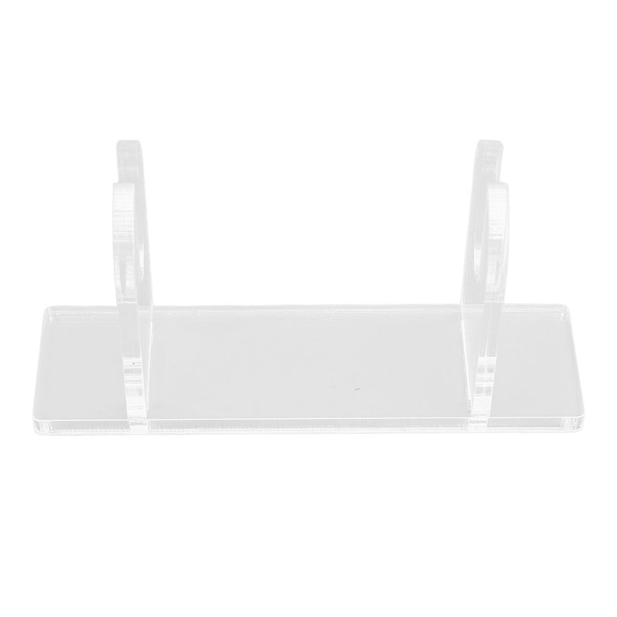 Acrylic Fan Holder Stand Lightweight Stylish Look Hand Fan Stand Foldable Handheld Fan Display Stand Organizer
