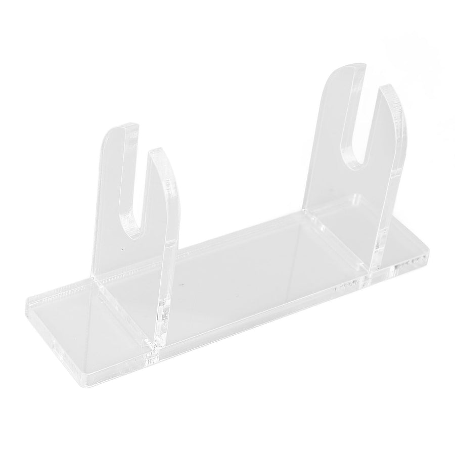 Acrylic Fan Holder Stand Lightweight Stylish Look Hand Fan Stand Foldable Handheld Fan Display Stand Organizer