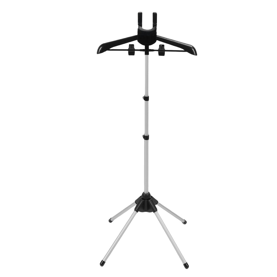 Ironing Garment Stand Foldable Height Adjustable Steaming Clothes Rack for Home Travel Type 1