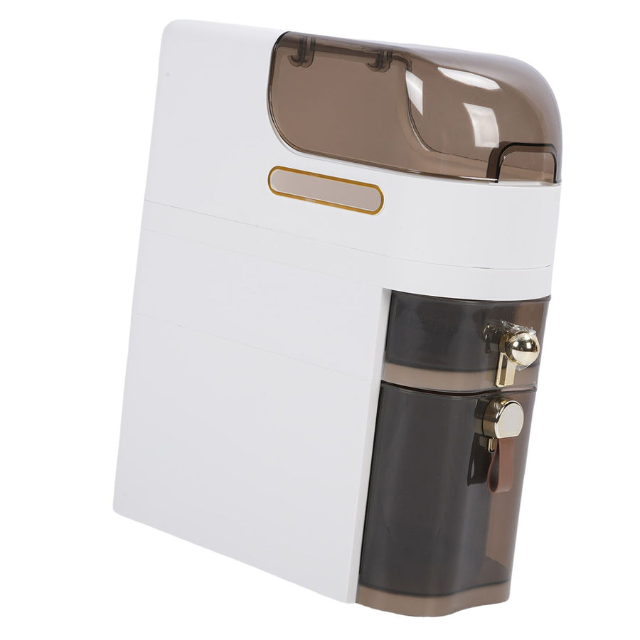 Bathroom Storage Cabinet PP PC Narrow Slim Organizer Small Corner Cabinet with 4 Wheels for Toilet Paper Kitchen Laundry Short 3 Layer