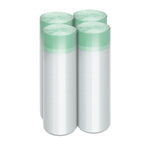 100pcs Trash Bag 13 Gallon Multipurpose Leak Proof Heavy Duty Garbage Bag with Scent for Living Room Kitchen Toilet Vainiglia