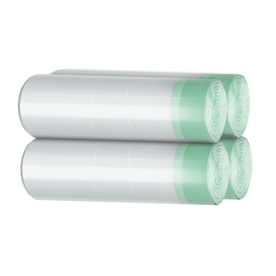 100pcs Trash Bag 13 Gallon Multipurpose Leak Proof Heavy Duty Garbage Bag with Scent for Living Room Kitchen Toilet Vainiglia