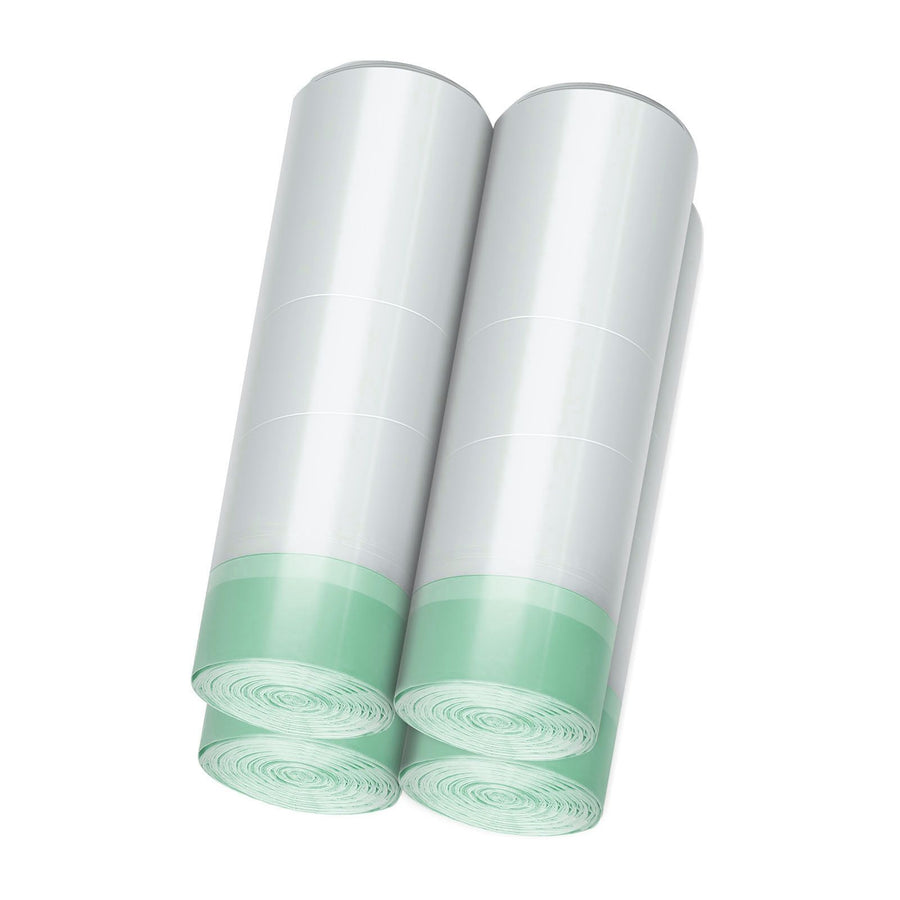 100pcs Trash Bag 13 Gallon Multipurpose Leak Proof Heavy Duty Garbage Bag with Scent for Living Room Kitchen Toilet Vainiglia