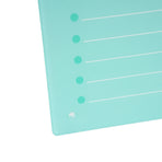 Dry Erase Planner Board Acrylic Desktop Calendar To Do List Schedule Board with Stand for Office Home School Green 40x30cm/15.7x11.8in