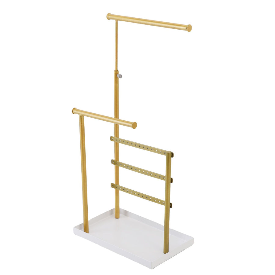 Jewelry Display Stand Nordic Style Iron Art Multifunctional Jewelry Storage Tray for Necklaces Bracelets Earrings