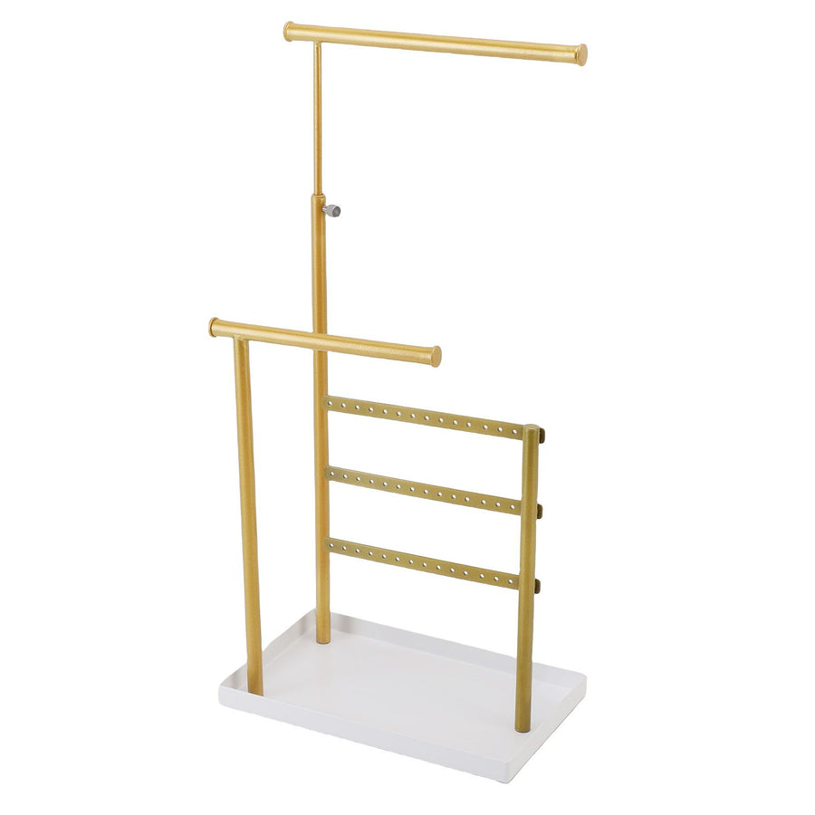 Jewelry Display Stand Nordic Style Iron Art Multifunctional Jewelry Storage Tray for Necklaces Bracelets Earrings