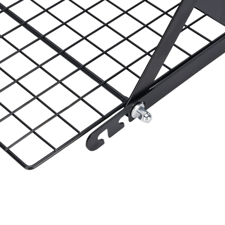 Kitchen Countertop Storage Rack Foldable Stainless Steel Space Saving Shelf for Drying Food Seasoning 4 Tier