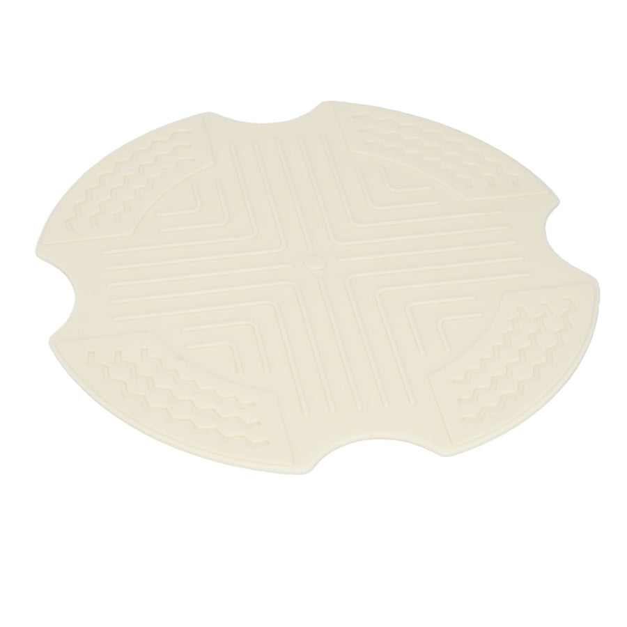 Kitchen Fryer Protective Mat Heat Insulated Pad Beige