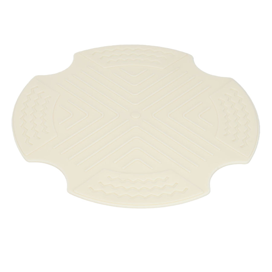 Kitchen Fryer Protective Mat Heat Insulated Pad Beige