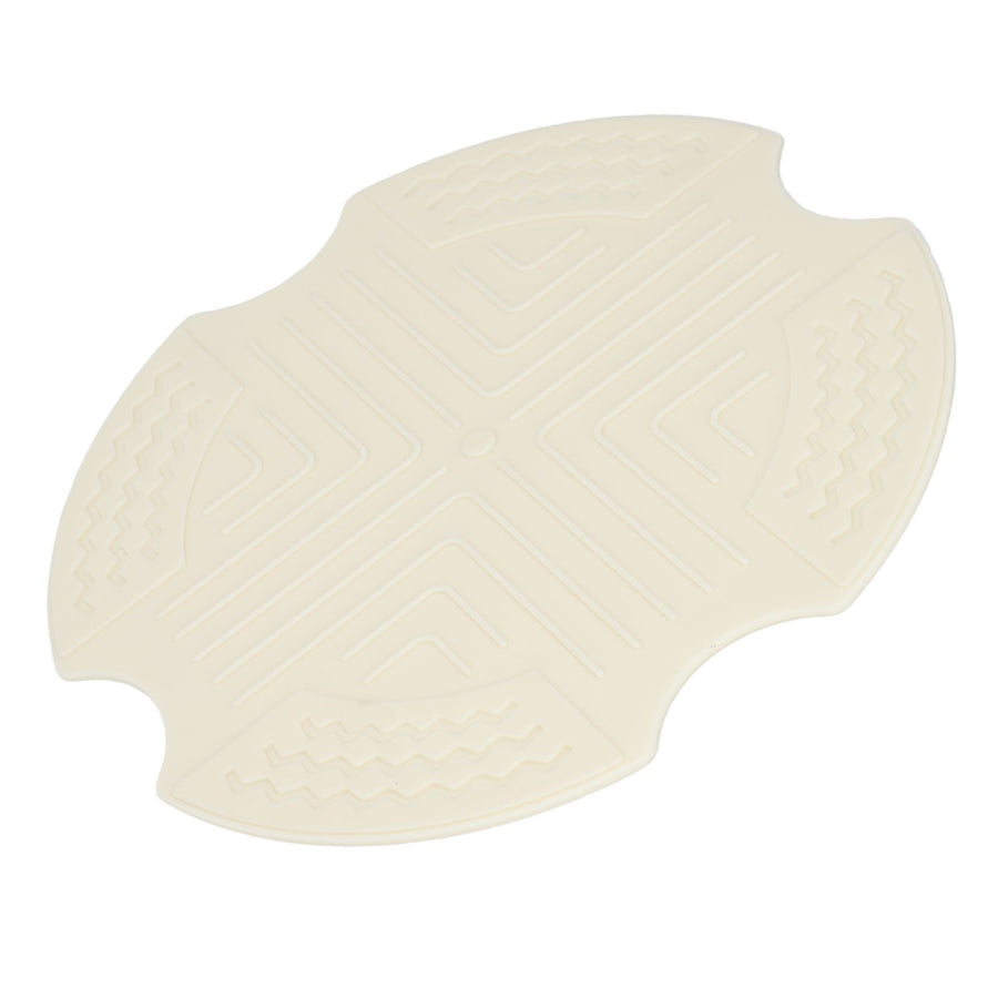 Kitchen Fryer Protective Mat Heat Insulated Pad Beige