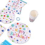 Paper Plate Cup Tableware Set for Party
