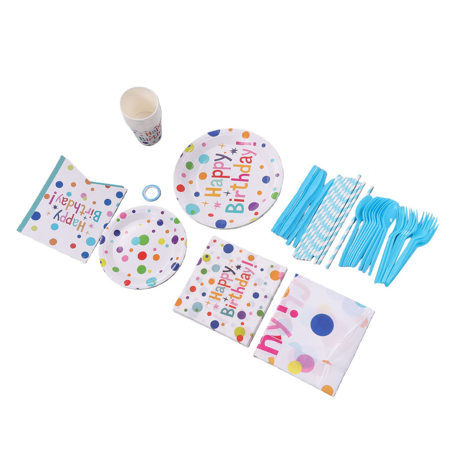 Paper Plate Cup Tableware Set for Party
