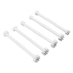 5PCS Flower Floral Dotting Tools for Dot Painting 10 Petal Shapes Dotting Pens Embossing Art Tools for DIY