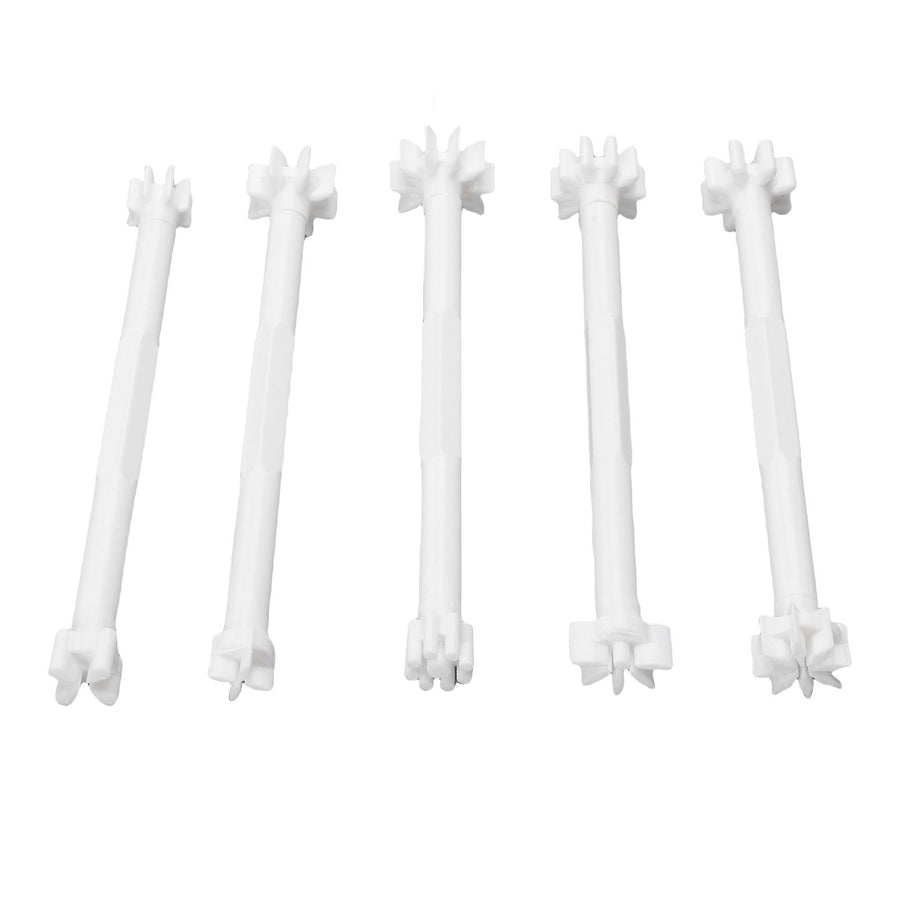 5PCS Flower Floral Dotting Tools for Dot Painting 10 Petal Shapes Dotting Pens Embossing Art Tools for DIY