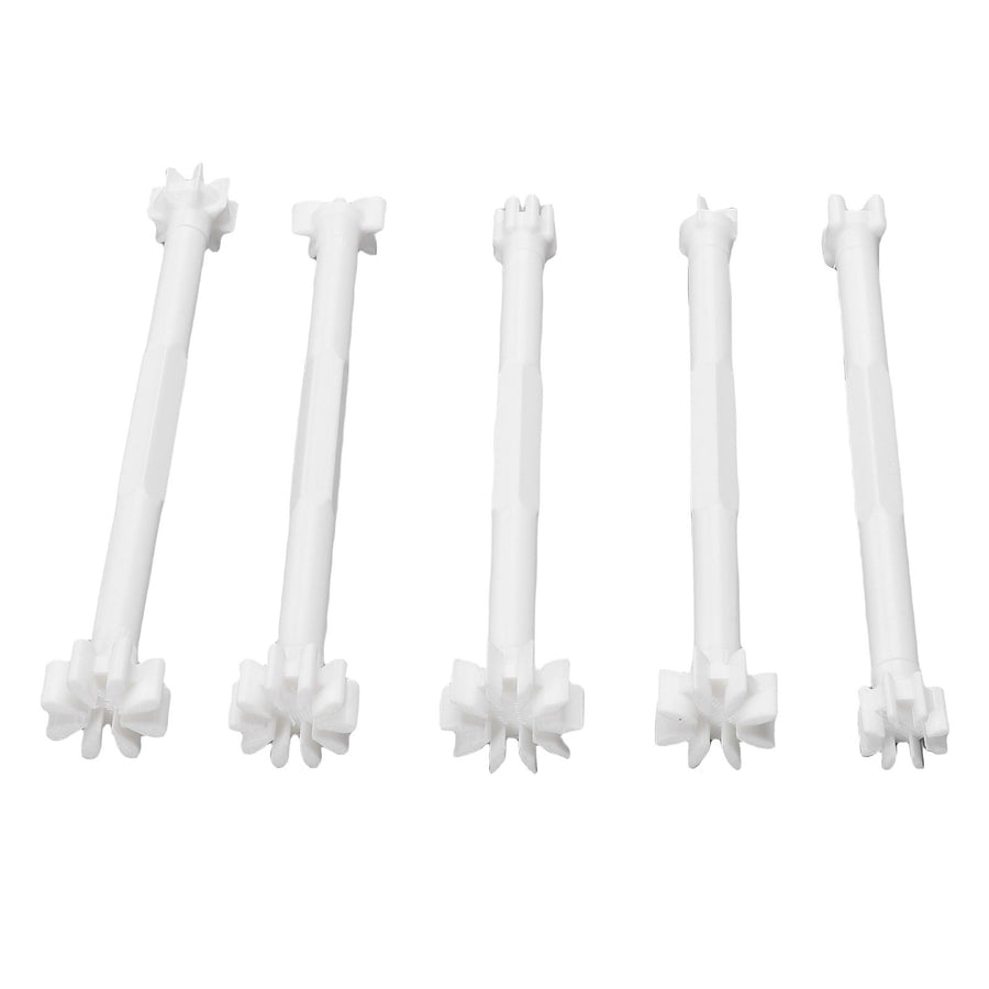 5PCS Flower Floral Dotting Tools for Dot Painting 10 Petal Shapes Dotting Pens Embossing Art Tools for DIY