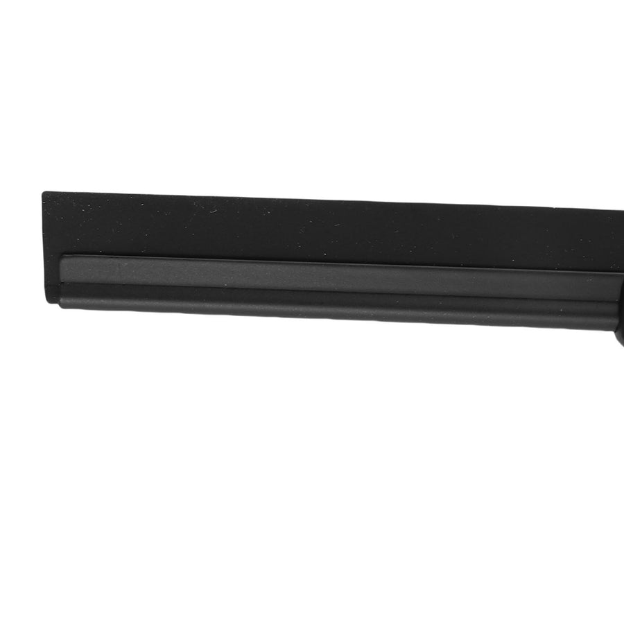 Stainless Steel Squeegee All Purpose Shower Window Squeegee with Hook for Household Easy Cleaning Black