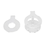 Lightsaber Wall Mount Vertical Display Stand Acrylic Sword Holder Easy Installation for Home Transparent