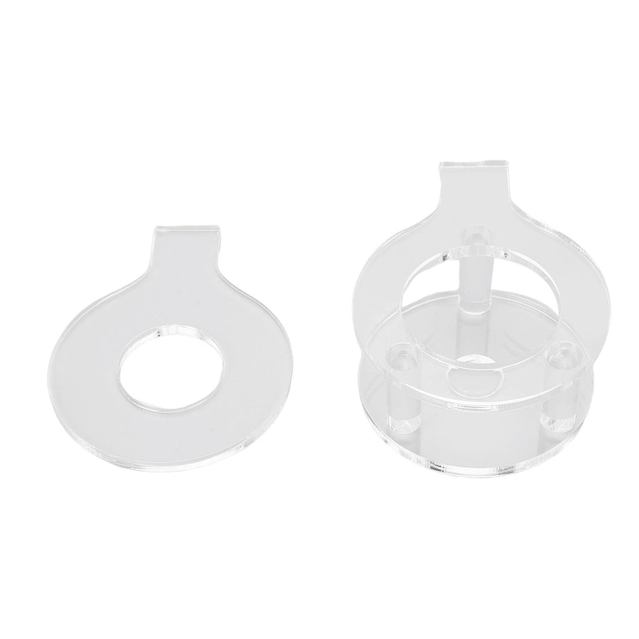 Lightsaber Wall Mount Vertical Display Stand Acrylic Sword Holder Easy Installation for Home Transparent