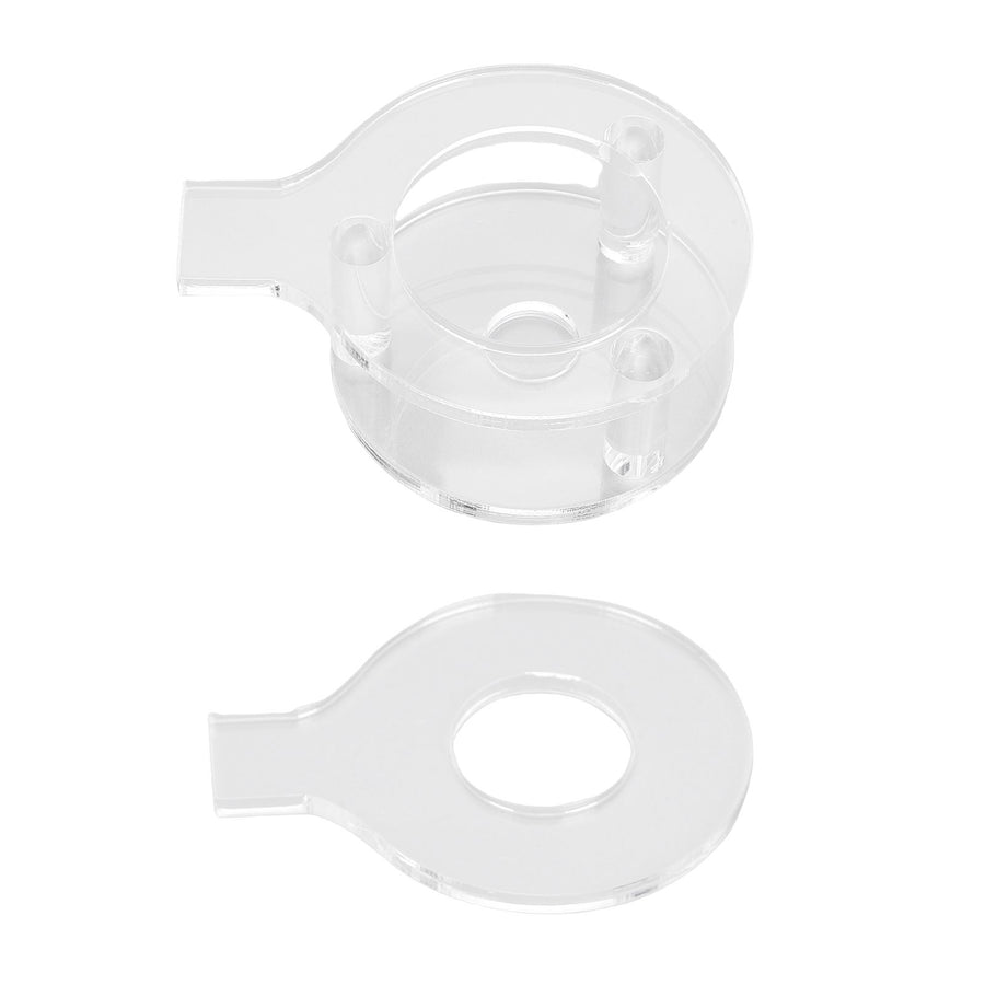 Lightsaber Wall Mount Vertical Display Stand Acrylic Sword Holder Easy Installation for Home Transparent