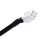 Servo Motor Low Power Power Cable Fit for A4 A5 A6 Flame Retardant Soft Easy Wiring 3.0m