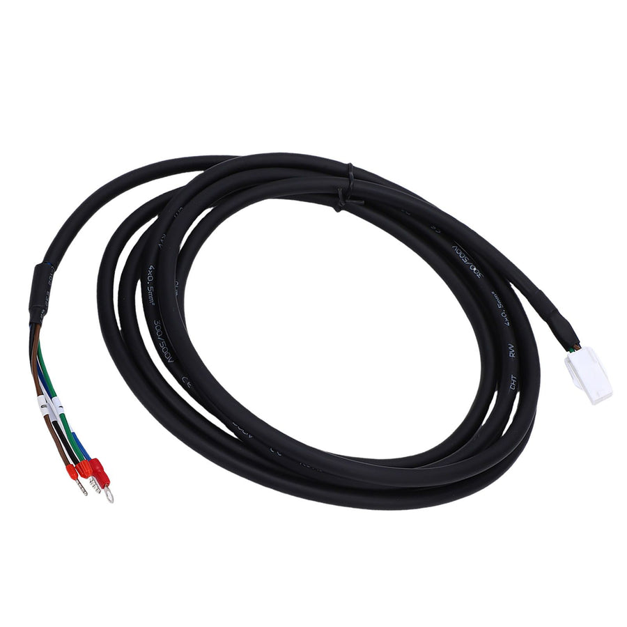 Servo Motor Low Power Power Cable Fit for A4 A5 A6 Flame Retardant Soft Easy Wiring 3.0m