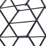 Clothes Drying Rack Expandable Carbon Steel 3 Tier Foldable Portable Laundry Rack for Clothing Towels Black