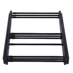Clothes Drying Rack Expandable Carbon Steel 3 Tier Foldable Portable Laundry Rack for Clothing Towels Black
