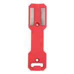 Magnetic Aerosol Can Holder Wall Mounted Rolling Aerosol Spray Can Storage Rack for Garage Workshop Home Red