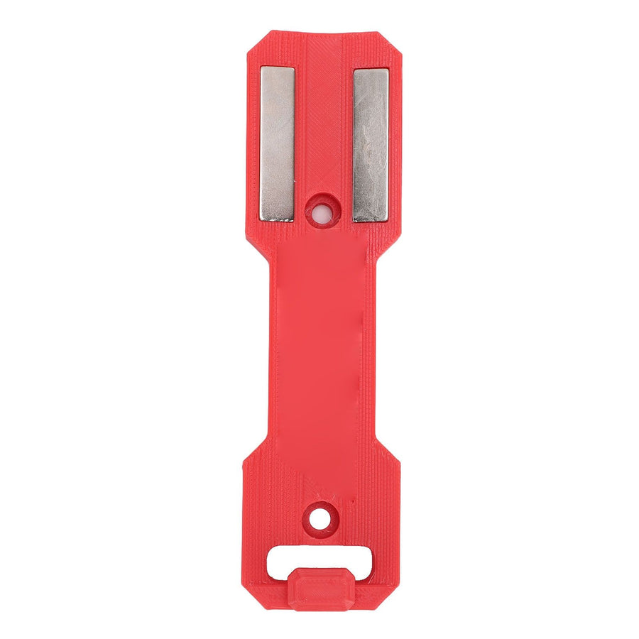 Magnetic Aerosol Can Holder Wall Mounted Rolling Aerosol Spray Can Storage Rack for Garage Workshop Home Red