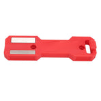 Magnetic Aerosol Can Holder Wall Mounted Rolling Aerosol Spray Can Storage Rack for Garage Workshop Home Red