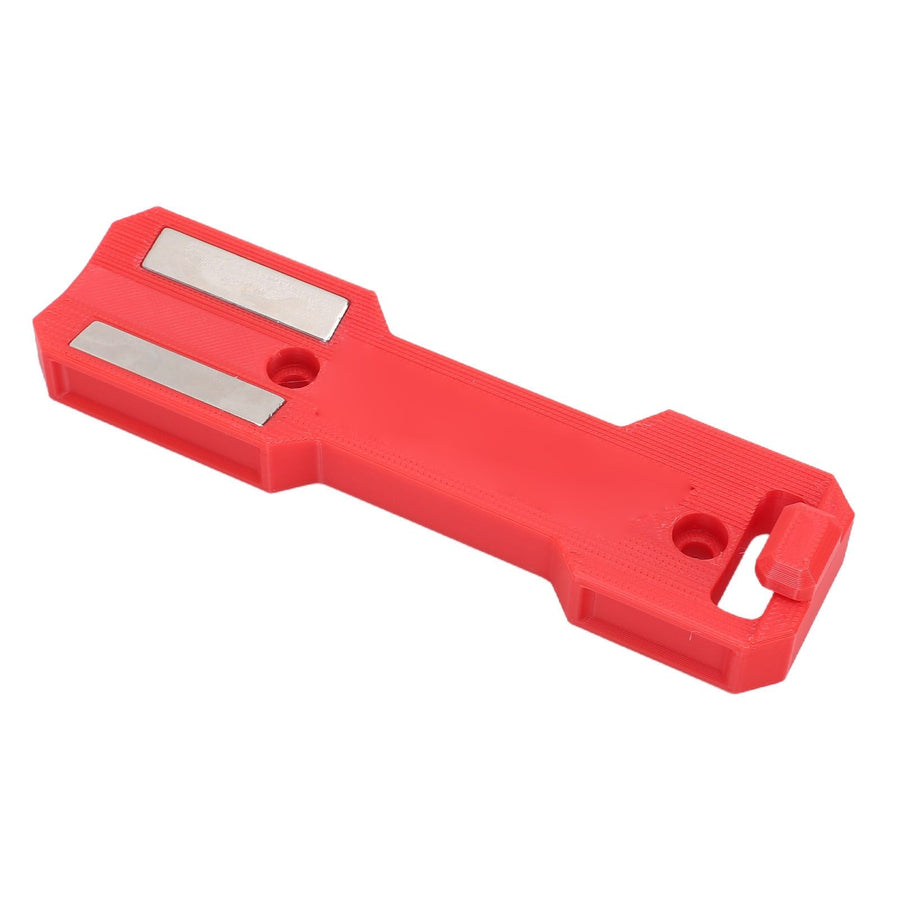 Magnetic Aerosol Can Holder Wall Mounted Rolling Aerosol Spray Can Storage Rack for Garage Workshop Home Red
