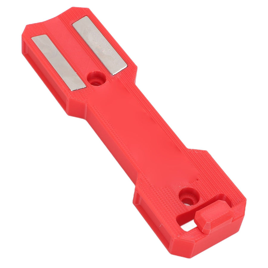 Magnetic Aerosol Can Holder Wall Mounted Rolling Aerosol Spray Can Storage Rack for Garage Workshop Home Red