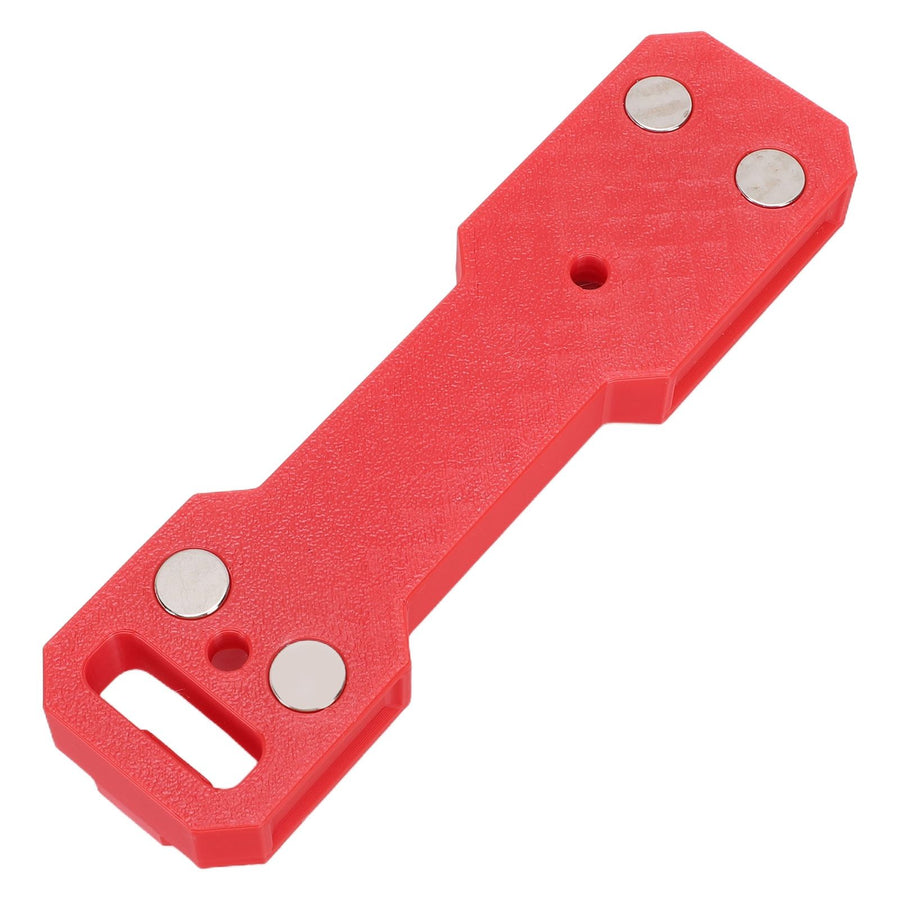 Magnetic Aerosol Can Holder Wall Mounted Rolling Aerosol Spray Can Storage Rack for Garage Workshop Home Red