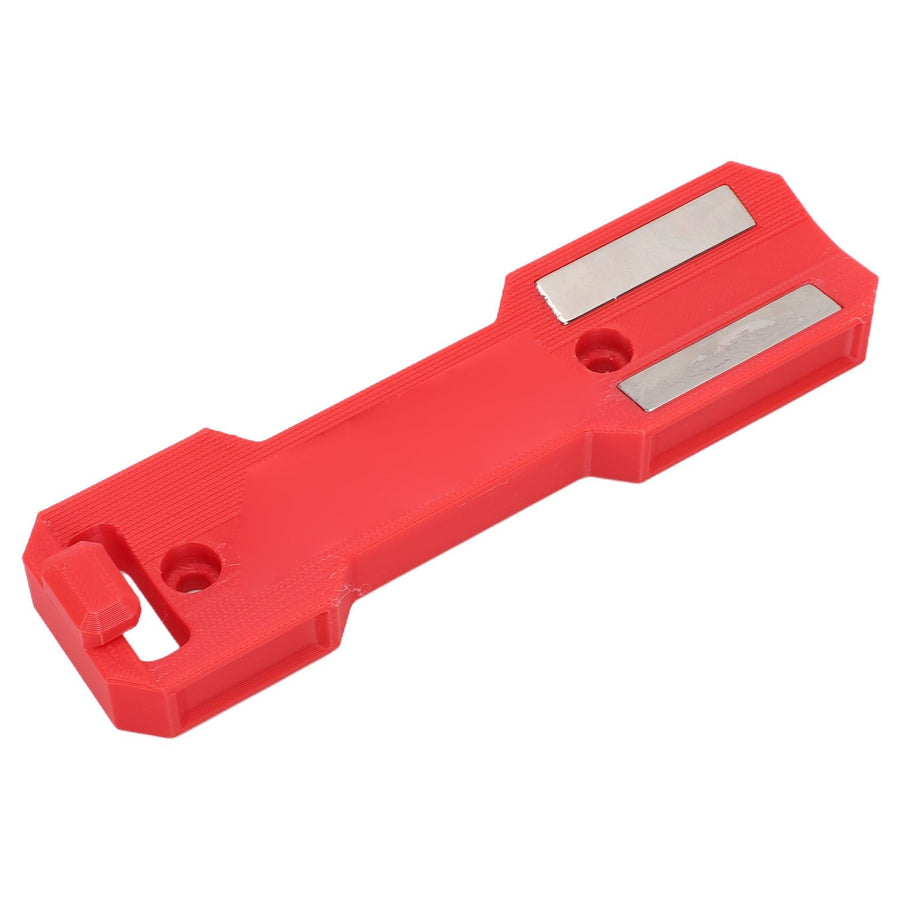 Magnetic Aerosol Can Holder Wall Mounted Rolling Aerosol Spray Can Storage Rack for Garage Workshop Home Red