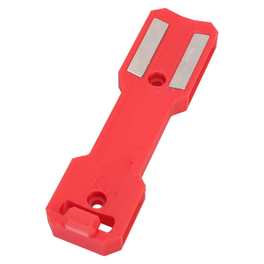 Magnetic Aerosol Can Holder Wall Mounted Rolling Aerosol Spray Can Storage Rack for Garage Workshop Home Red
